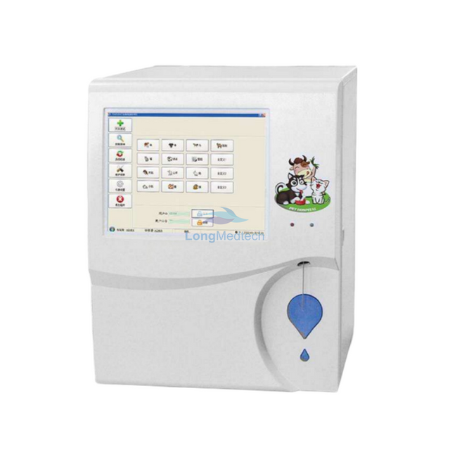 LMHA-90V محلل أمراض الدم البيطري الأوتوماتيكي بالكامل مكون من 5 أجزاء