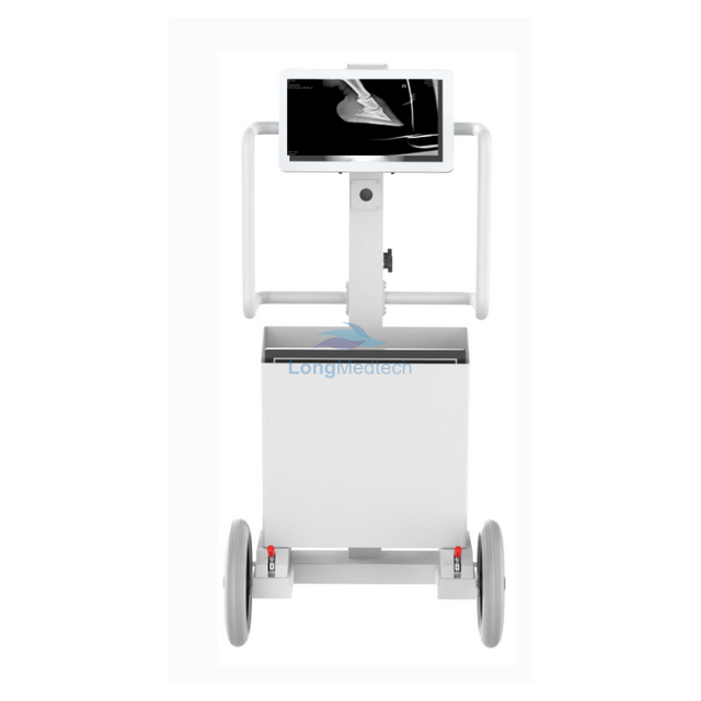 Caballo veterinario de rayos X port&aacute;til LXR-118 con detector inal&aacute;mbrico de pantalla plana