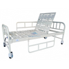 LEB-1217 Cama m&eacute;dica manual (con barandilla lateral y ruedas)