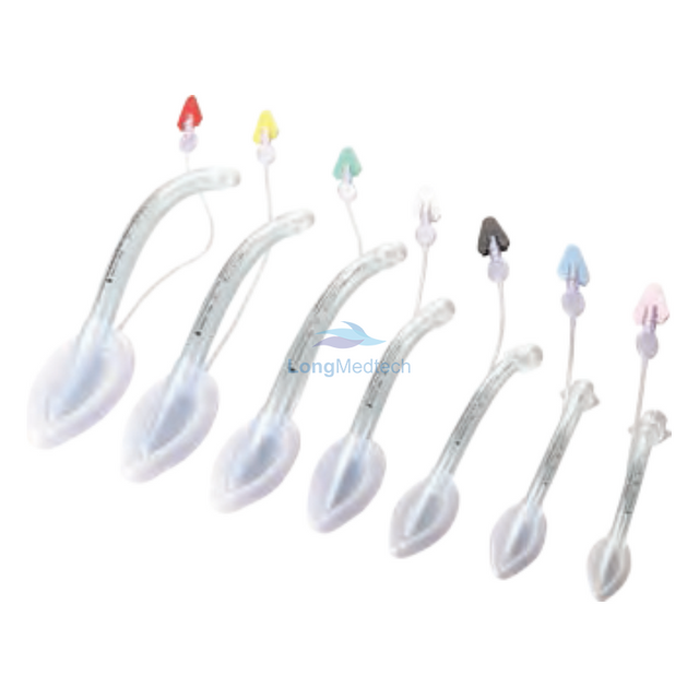 Mascarilla lar&iacute;ngea de PVC desechable v&iacute;a a&eacute;rea