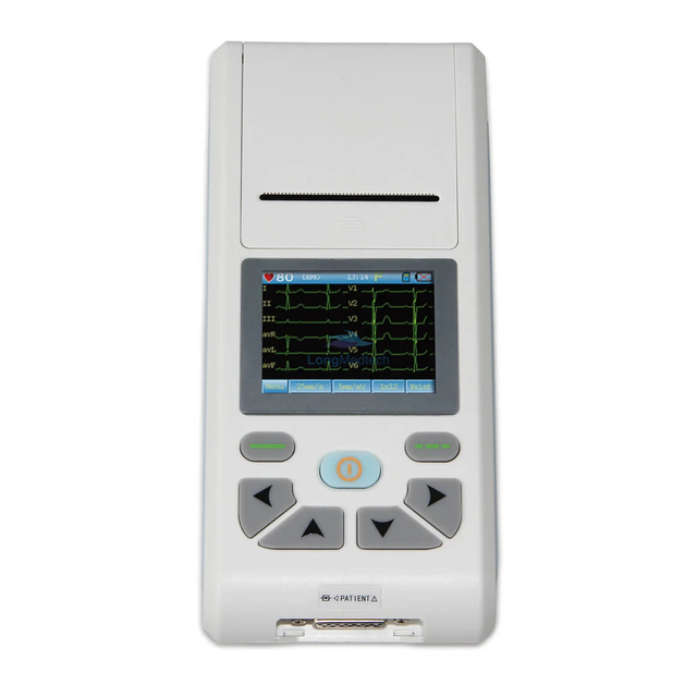 ECG90A Электрокардиограф Трехканальный аппарат ЭКГ