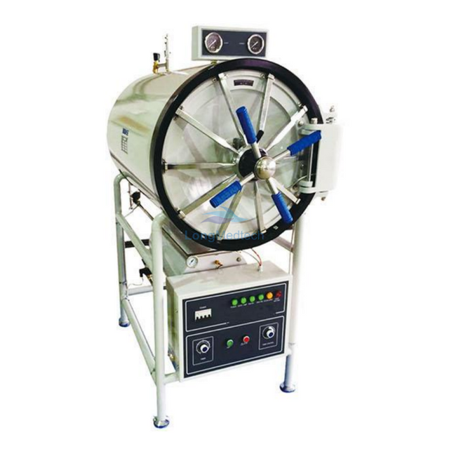 LBK-H150 LBK-H200 LBK-H300 LBK-H400 LBK-H500 Autoclave &agrave; pression cylindrique horizontale